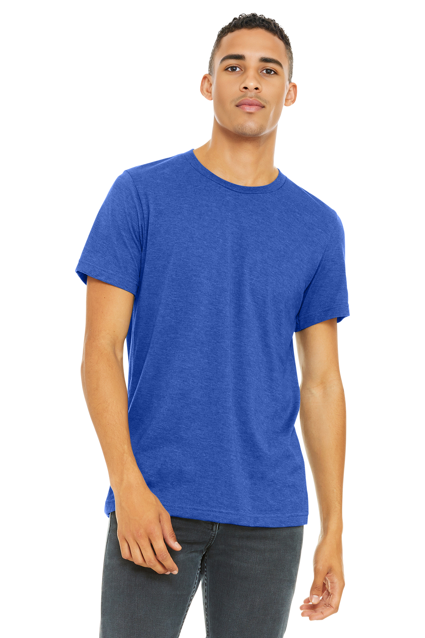 BELLA+CANVAS® Unisex Heather CVC Short Sleeve Tee - BC3001CVC