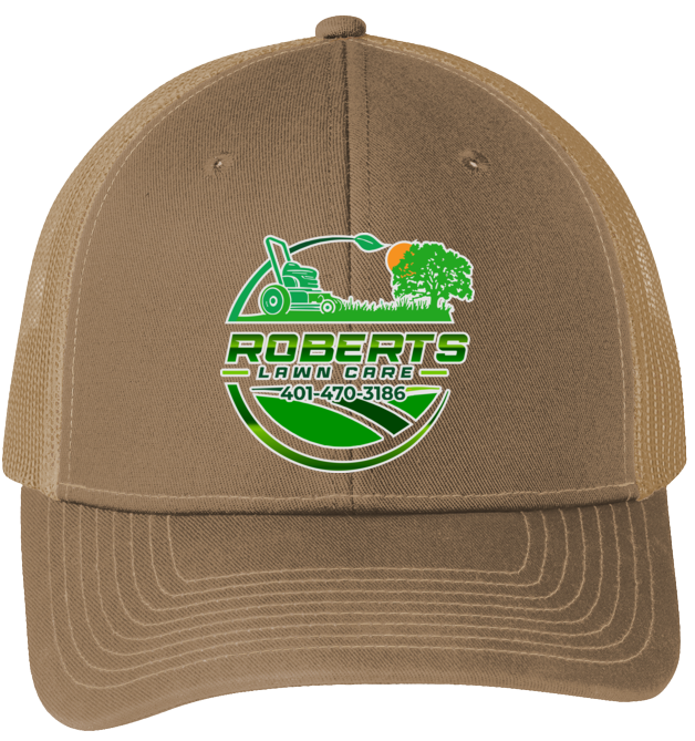 Baseball Hat - Snapback Trucker Cap C112 - Roberts Lawn Care