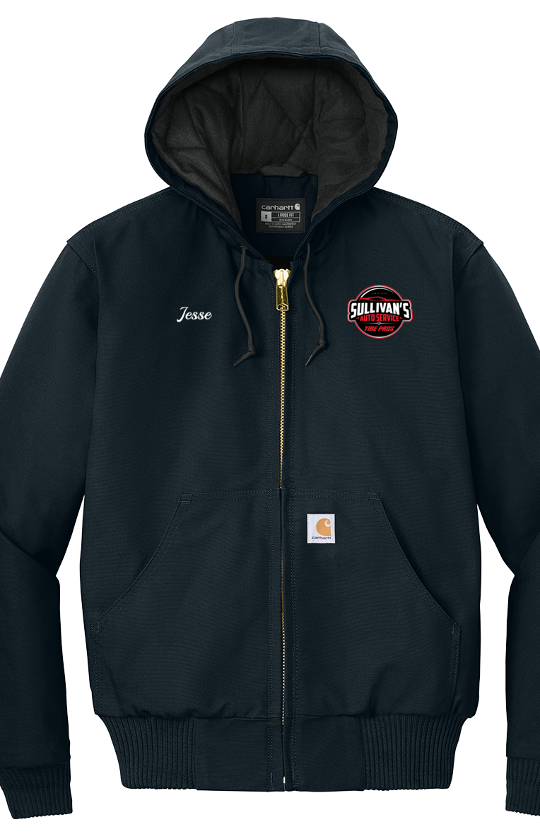 Jacket - Carhartt® Quilted-Flannel-Lined Duck Jacket CT106677 - Sullivan’s Auto Service and Tire Pro