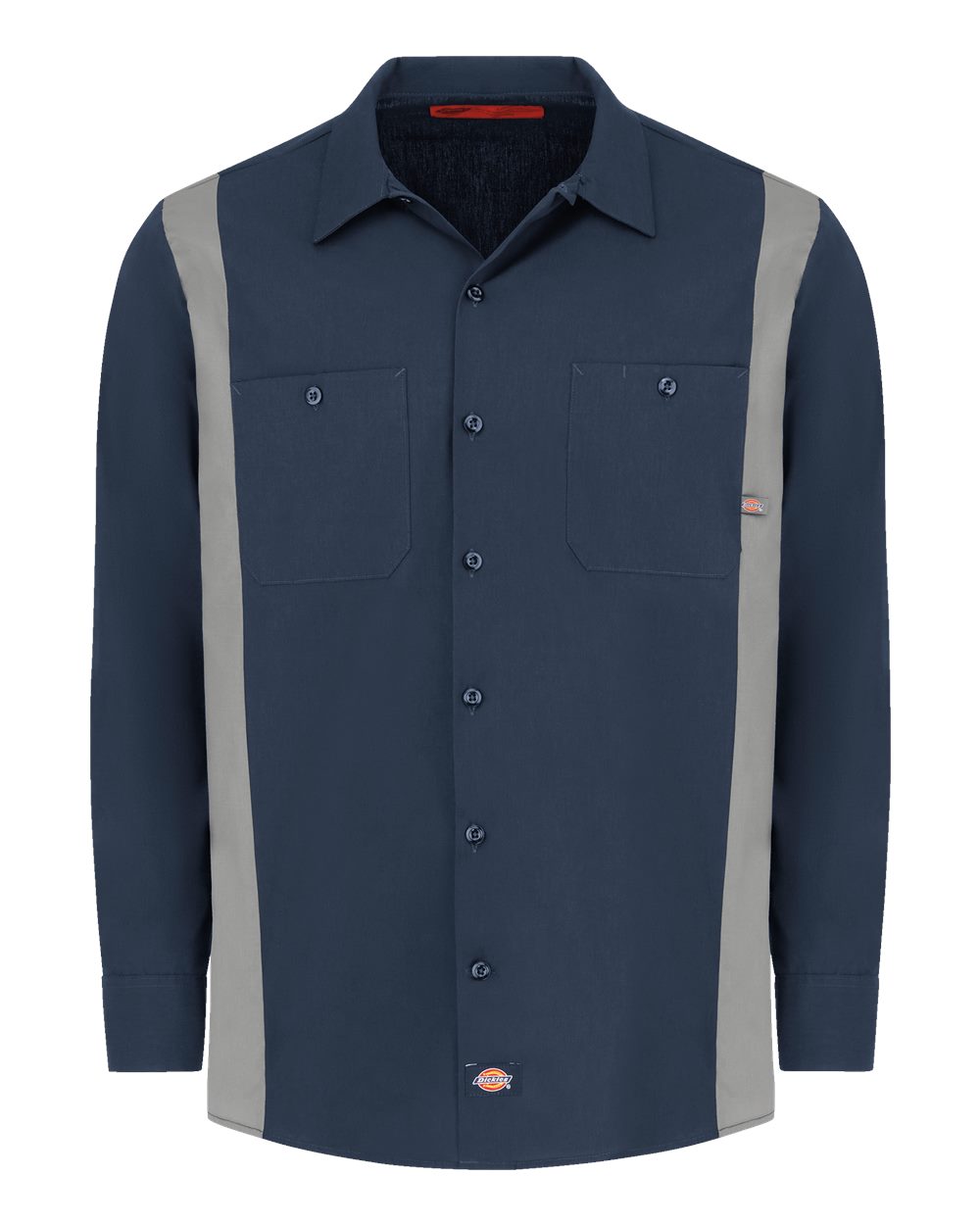 Work Shirt - Dickies Men's Industrial Colorblocked Long Sleeve Shirt - 5524