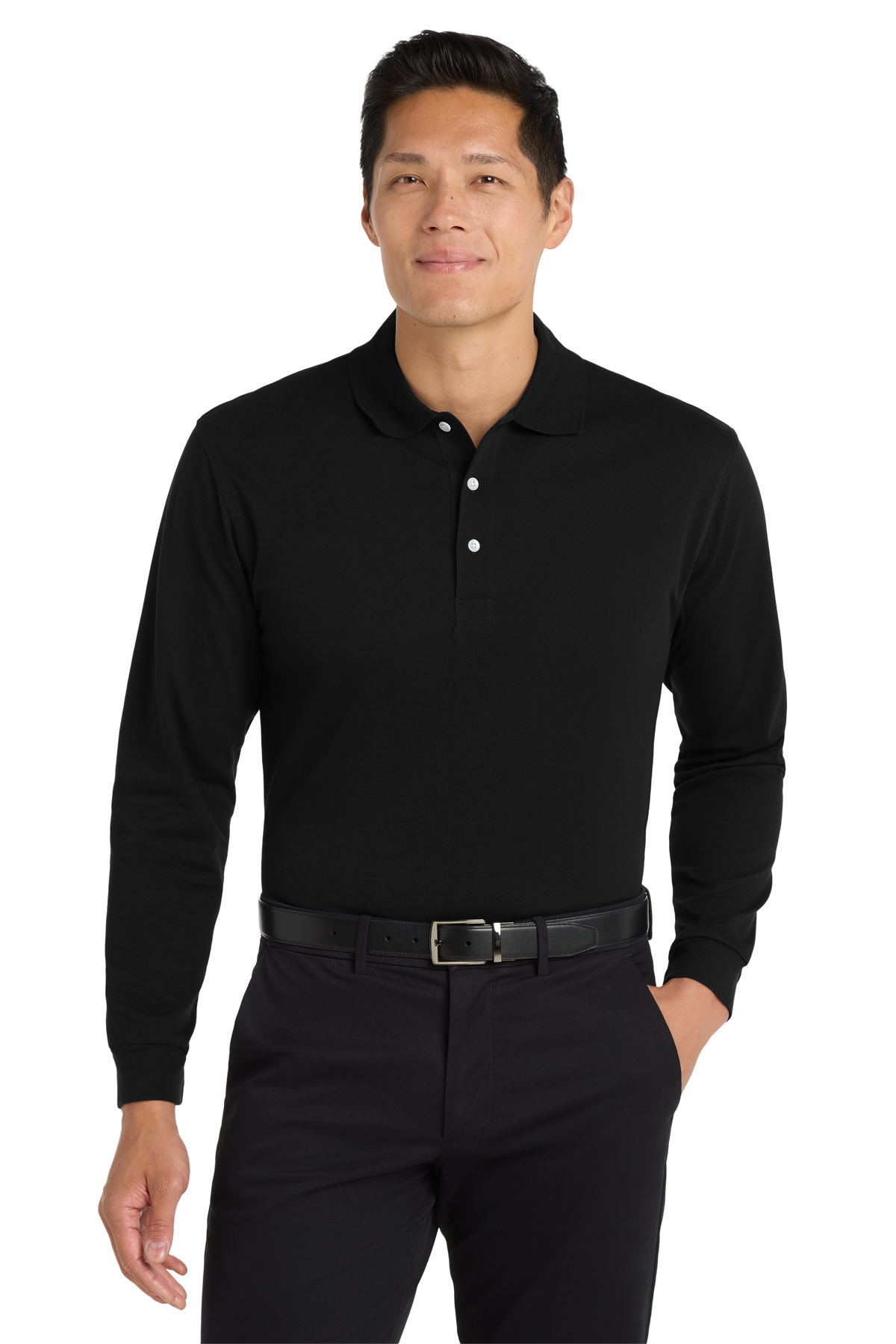 Polo - Port Authority Rapid Dry Long Sleeve Polo - K455LS