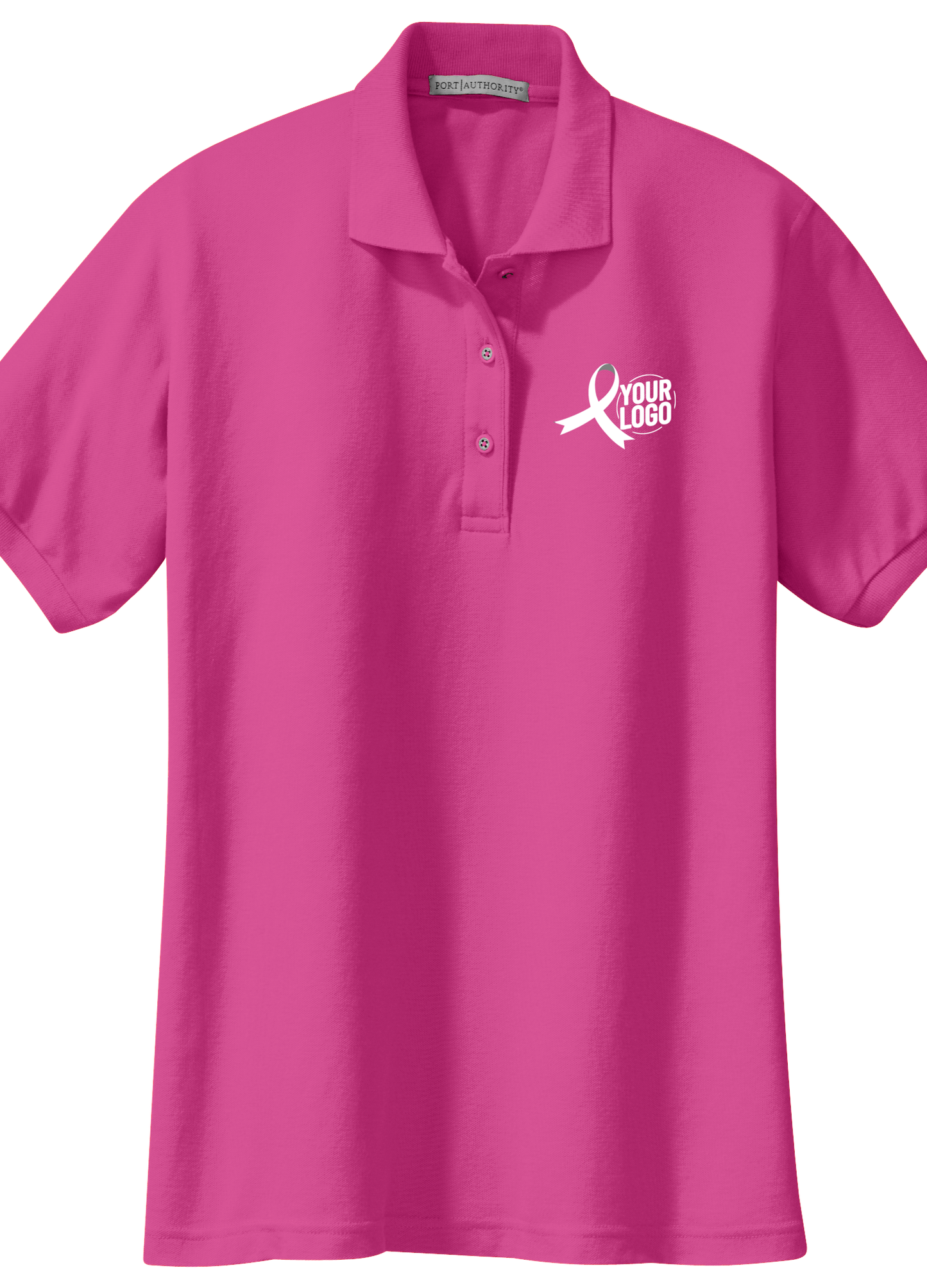 Brakes for Breasts - Advisor Polo - Women's - Tropical Pink - Port Authority L500