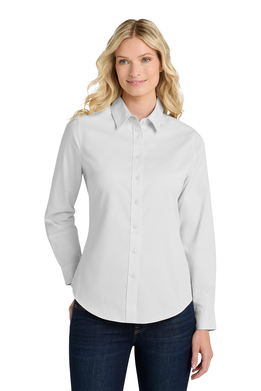 Workshirt - Port Authority® Women's Long Sleeve Easy Care Shirt - L608