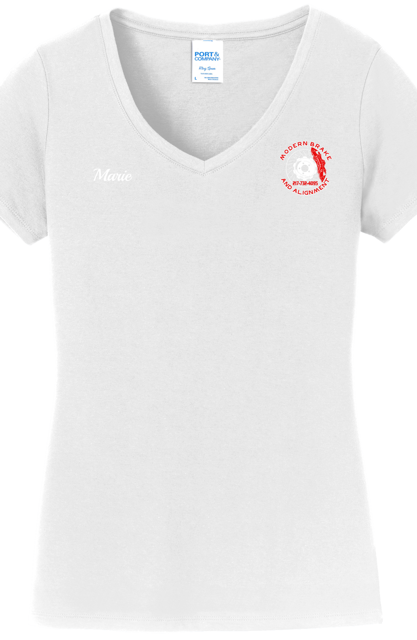 T-Shirt Women's V-Neck - Fan Favorite V-Neck Tee LPC450V - Modern Brake