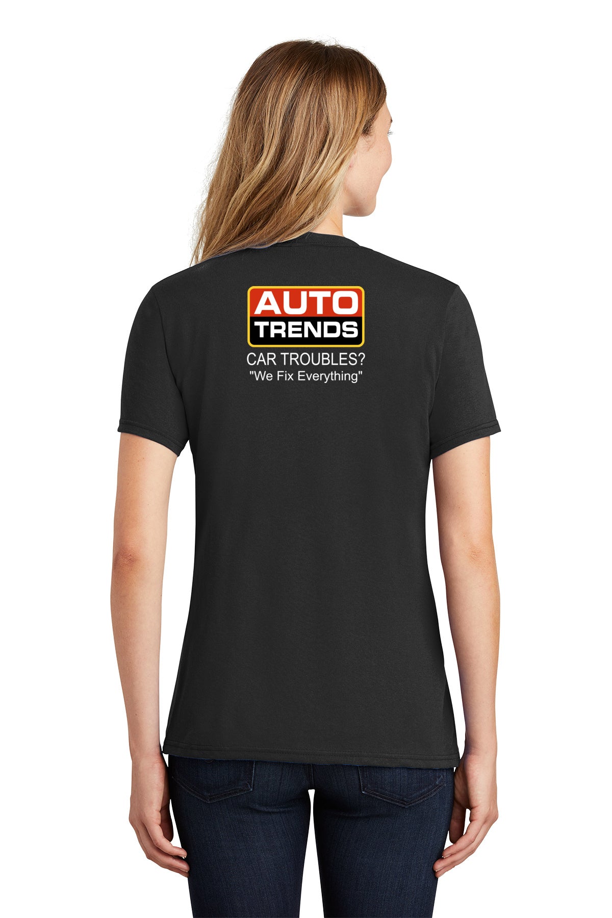 Economy T-Shirt Ladies- Port and Company Core Blend Tee LPC55 - Auto Trends