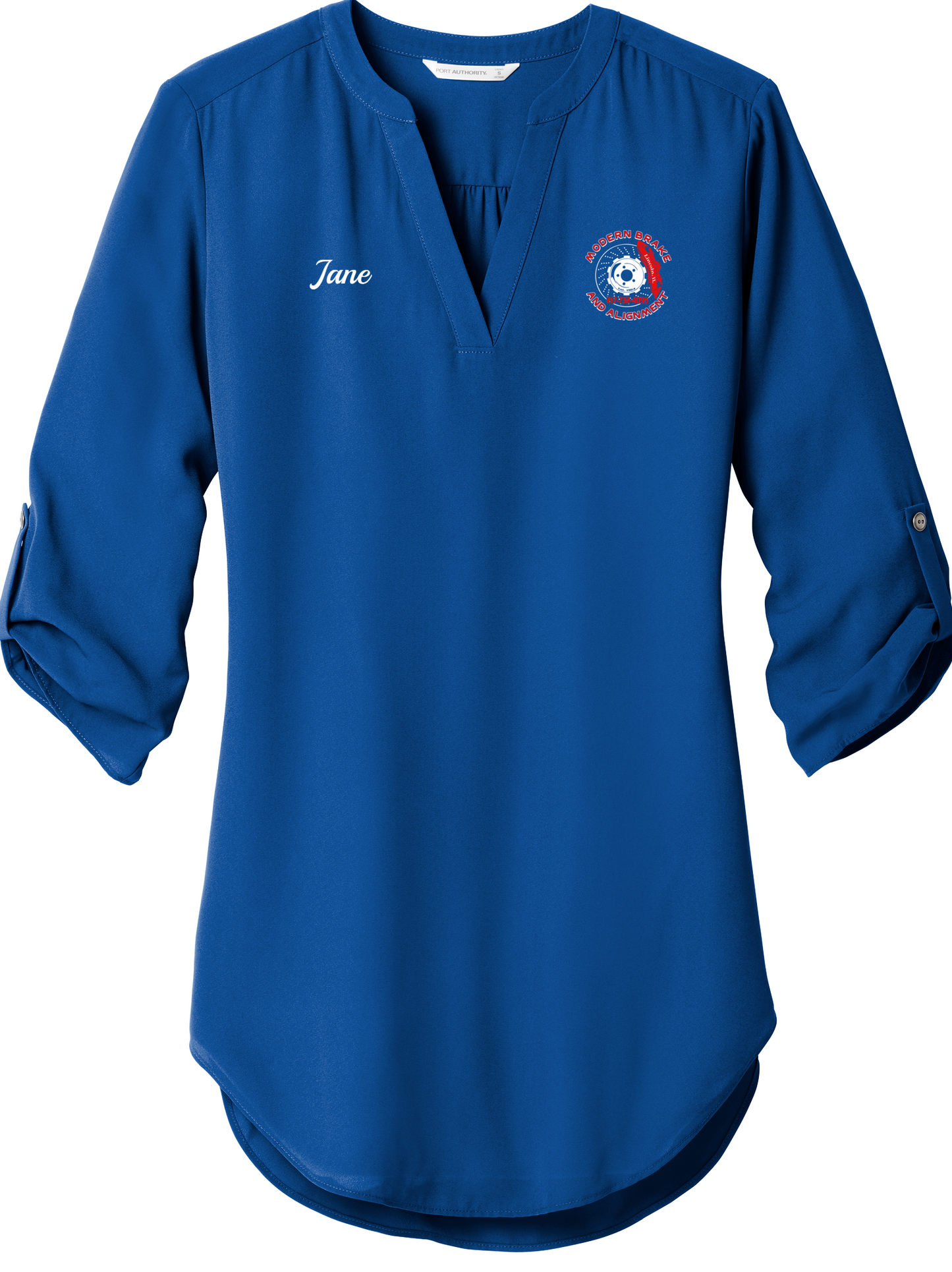 Ladies 3/4-Sleeve Tunic Blouse LW701 - Modern Brake