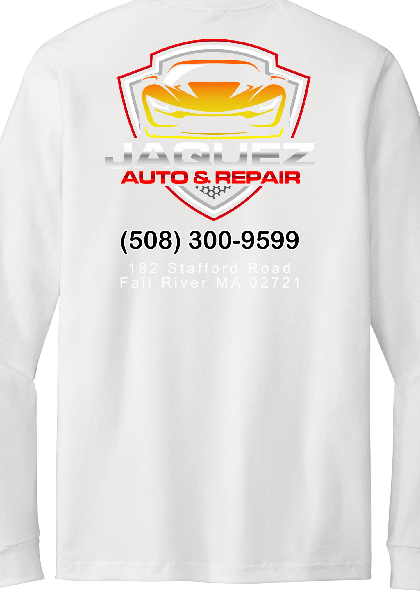 Premium T-Shirt - Long Sleeve - Next Level Apparel® Unisex CVC Tee NL6211 - Jaquez Auto and Repair