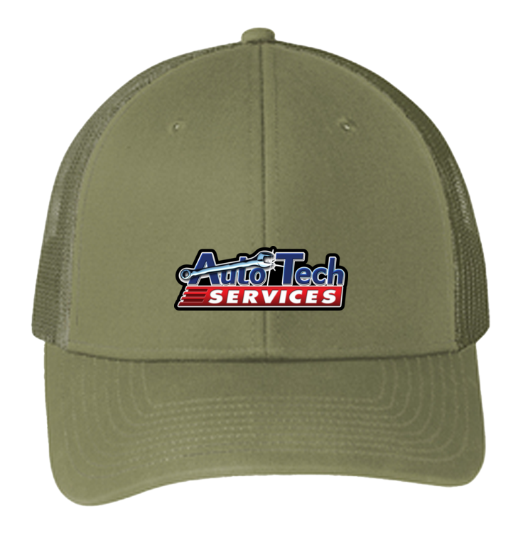 Baseball Hat - Snapback Trucker Cap C112 - Auto Tech Services