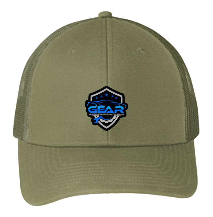 Baseball Hat - Snapback Trucker Cap C112 - Glenns European Auto Repair