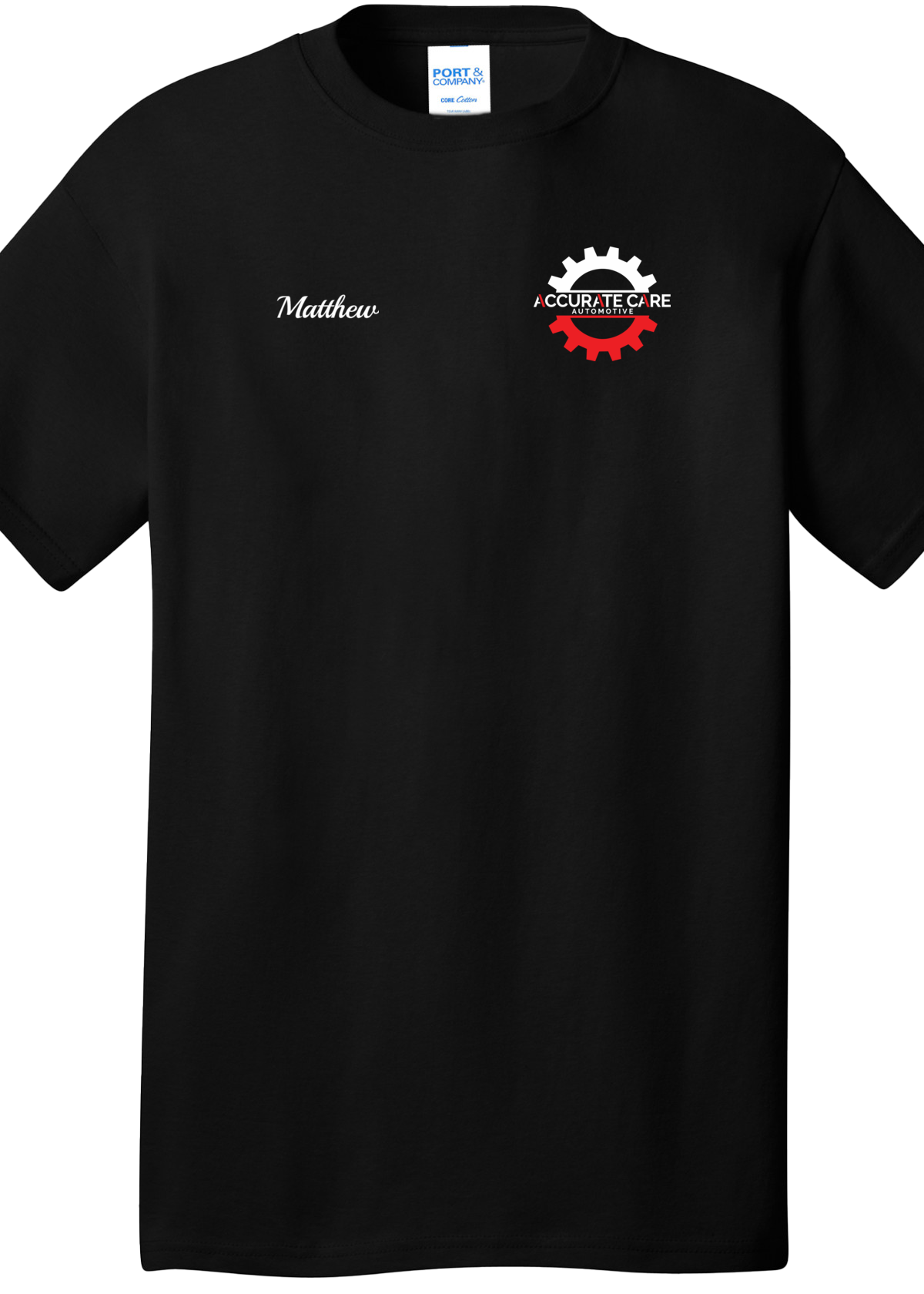 Economy T-Shirt Core Cotton PC54 - Accurate Care Automotive