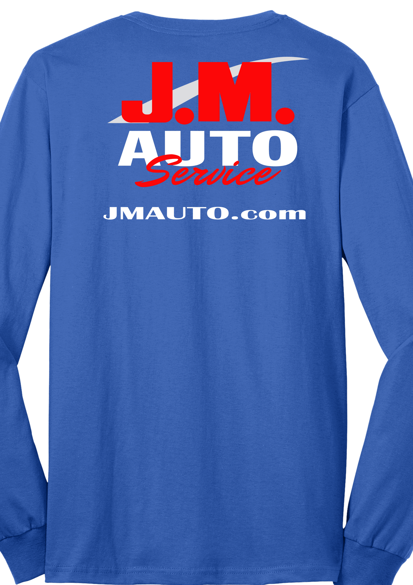 Long Sleeve T-Shirt - Port and Company Core Blend Tee PC55LS - JM Auto Service