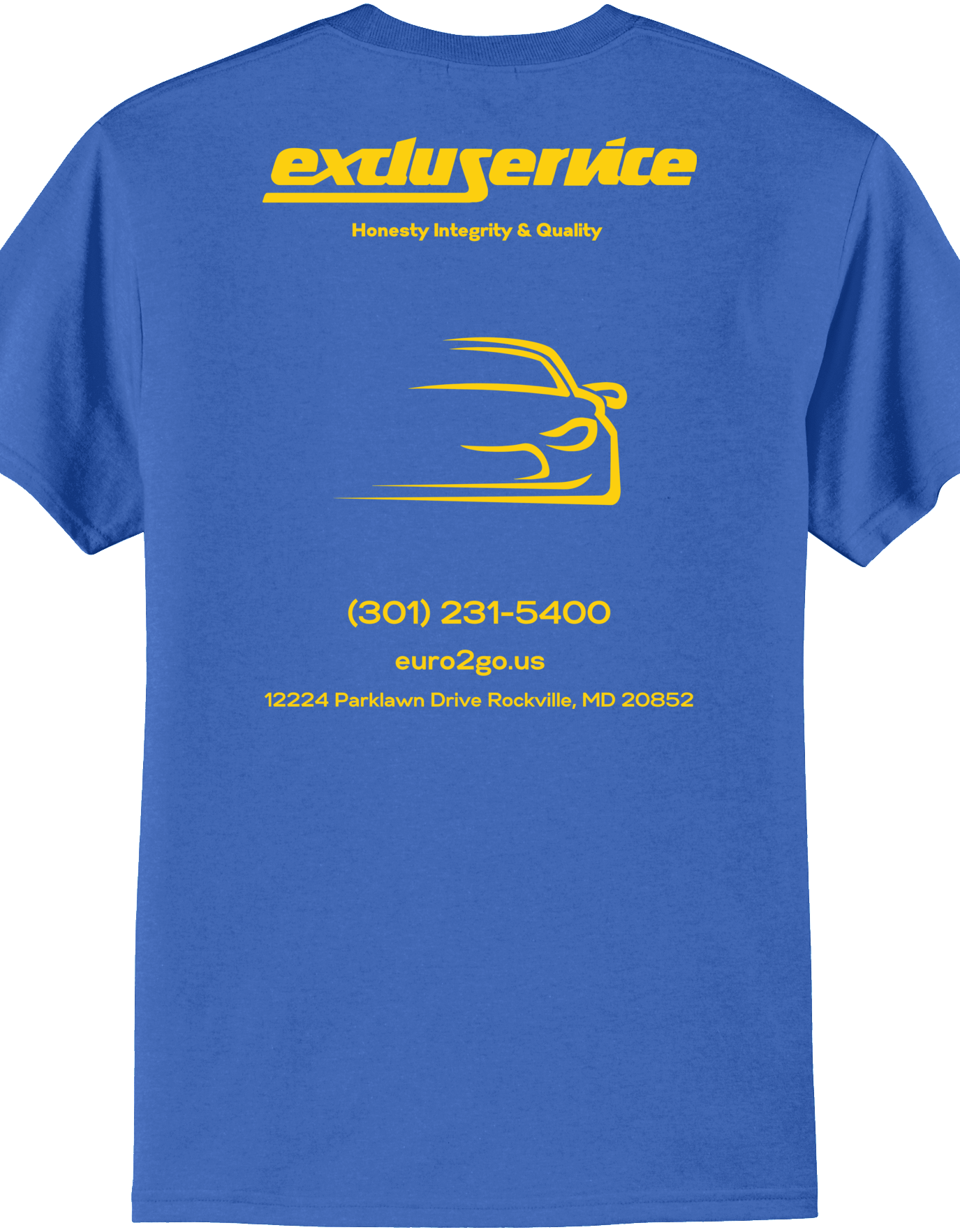 Economy T-Shirt - Port & Co. Core Blend Tee PC55 - Excluservice