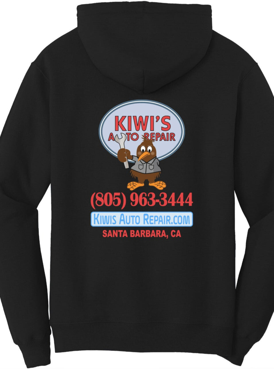 Economy Hoodie - Port & Company Fleece Pullover Hoodie PC78H - Kiwis Auto Repair