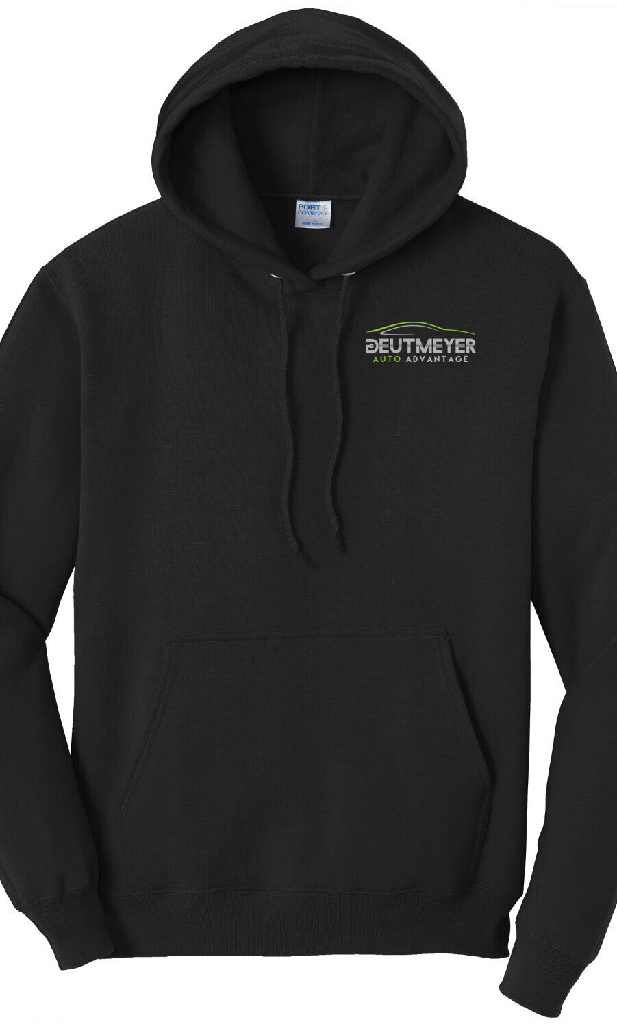 Economy Hoodie - Port & Co. Fleece Pullover Hoodie PC78H - Deutmeyer Auto Advantage