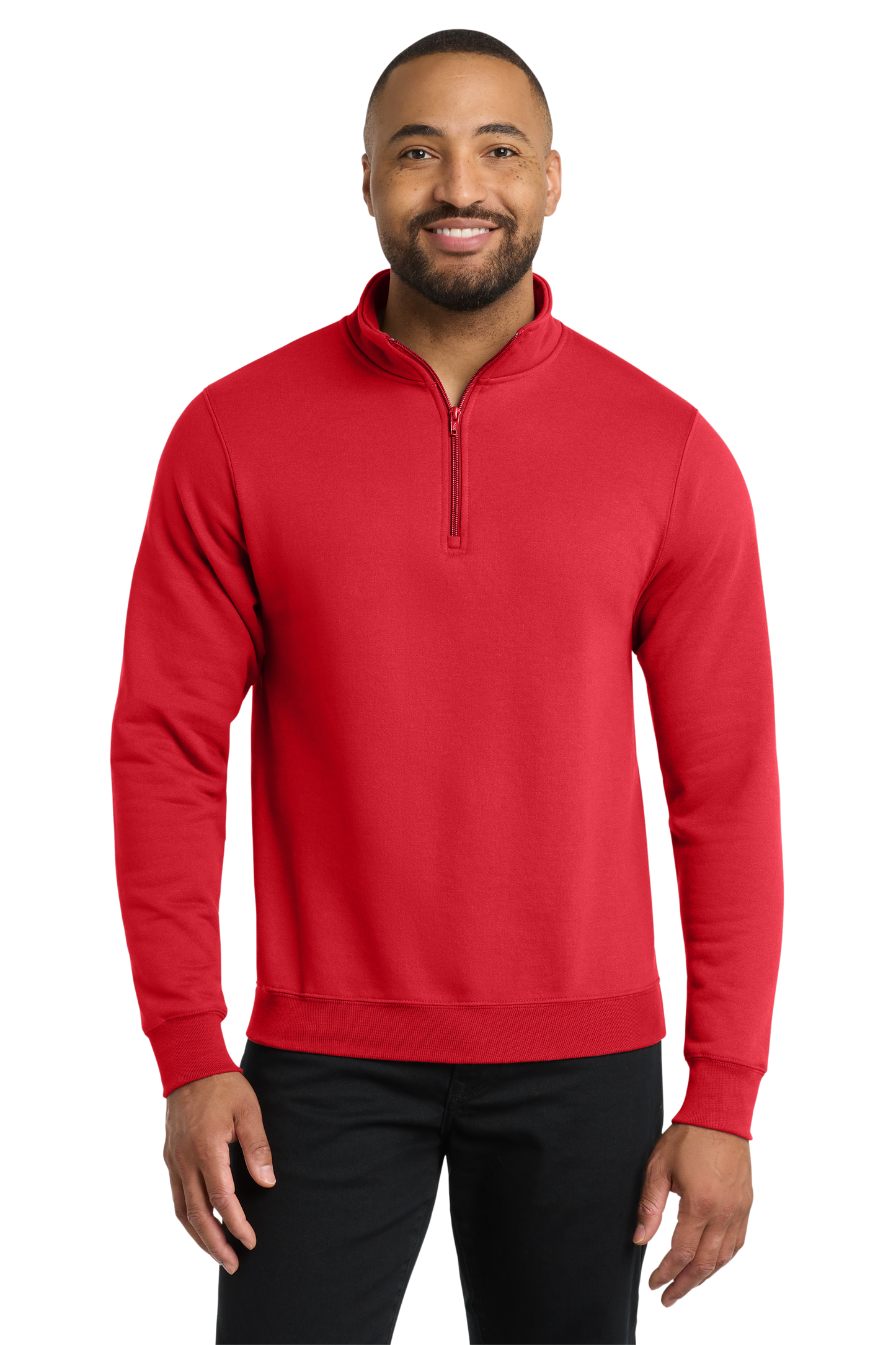 Port & Co™ Core Fleece 1/4-Zip Pullover Sweatshirt - PC78Q