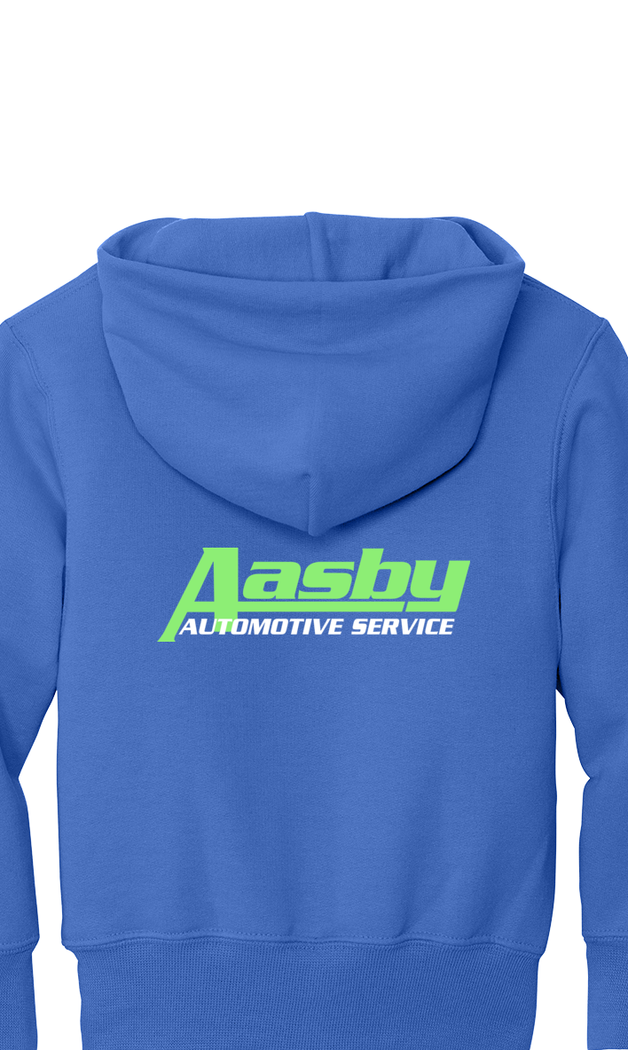 Premium Youth Hoodie - Port & Company® Youth Core Fleece Pullover Hooded Sweatshirt PC90HY - Aasby Automotive