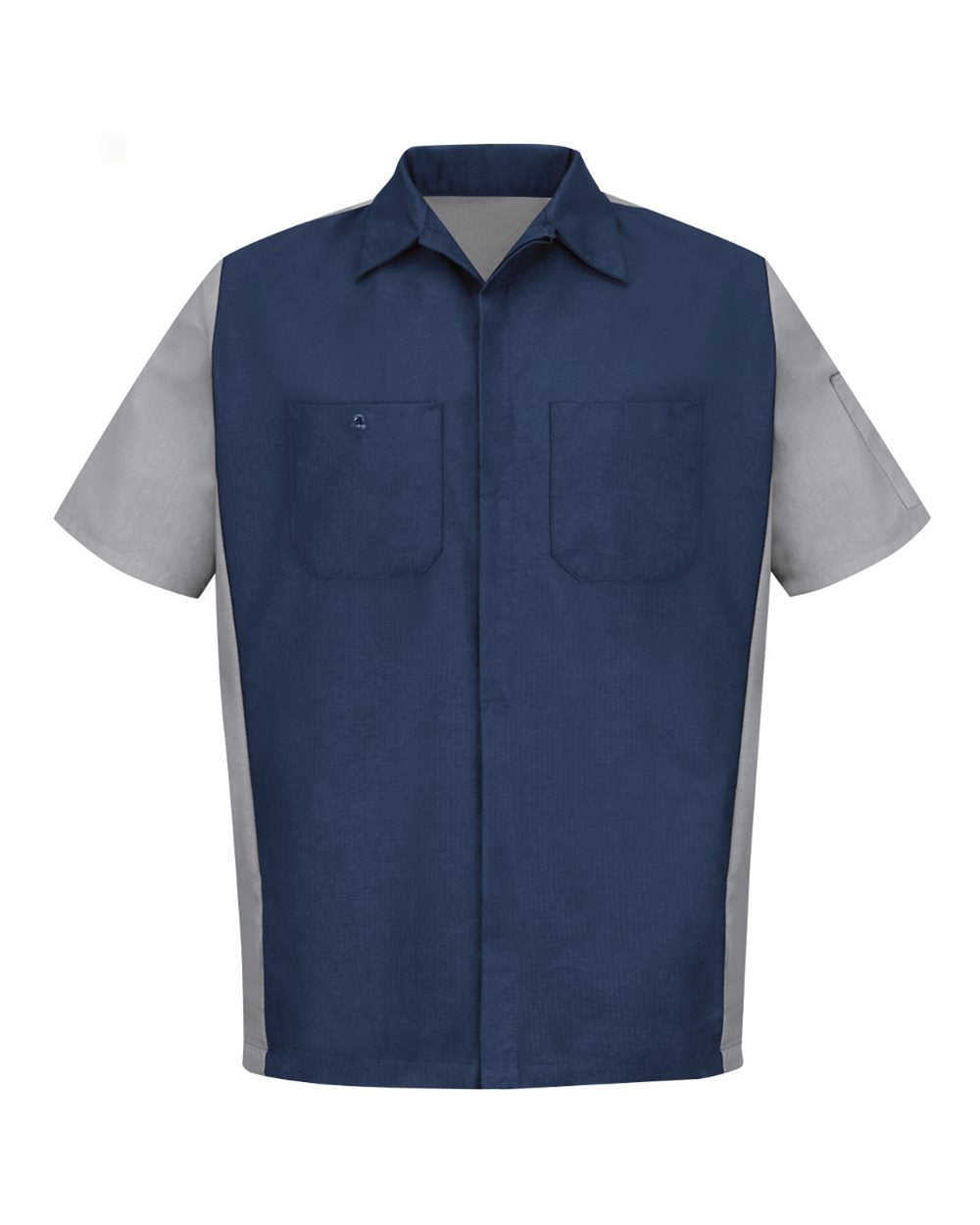 Technician Shirt - Short Sleeve TALL Ripstop Crew Red Kap - SY20T