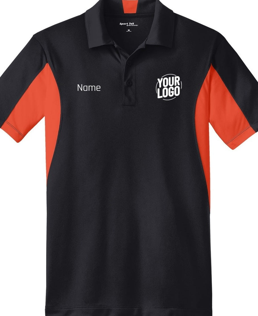 POLO - Sport-Tek Mens Side Blocked Micropique Sport-Wick ST655 - Technician Tees