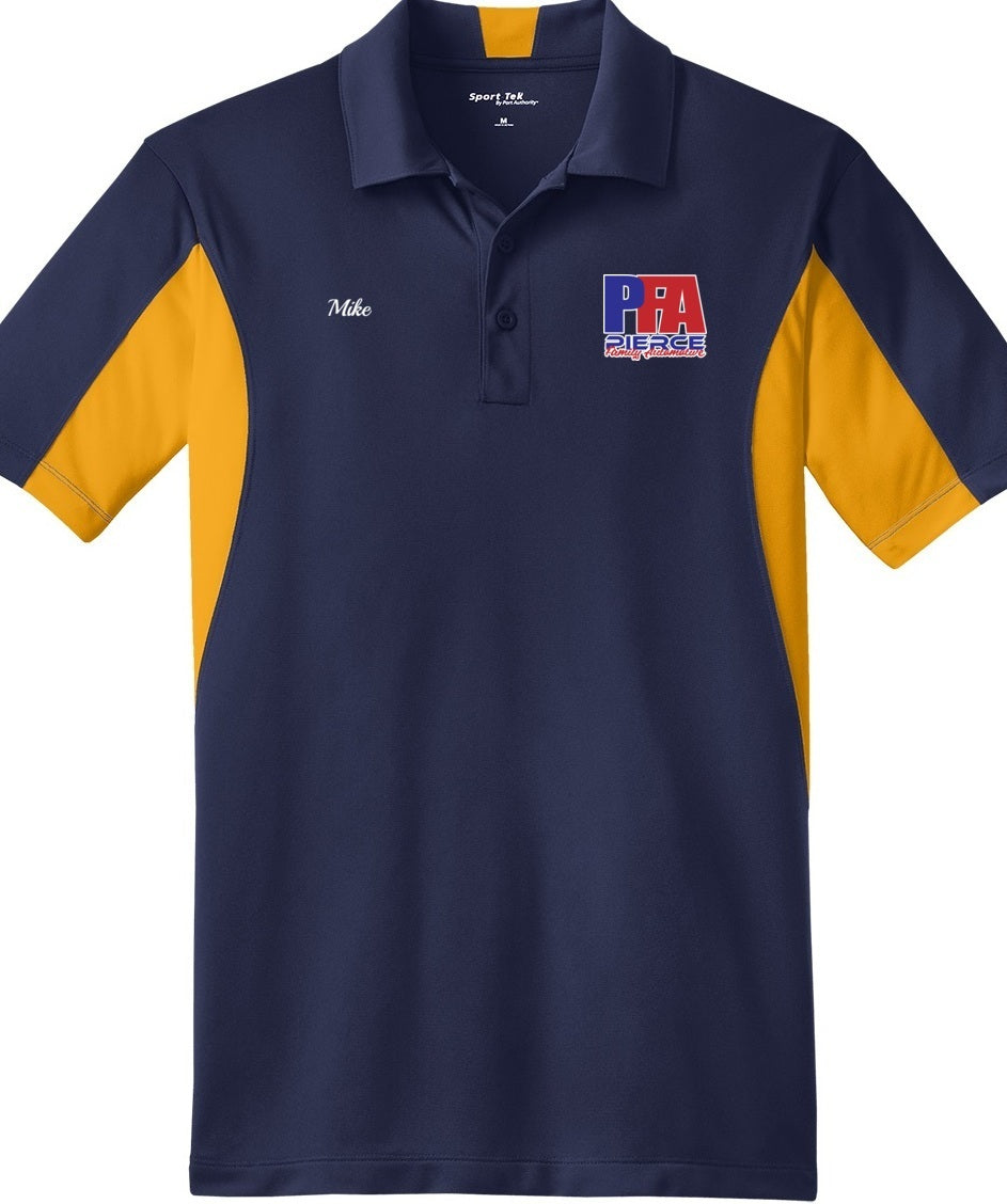 POLO - Tall Mens Side Blocked Micropique Sport-Wick TST655 - Pierce Family Automotive