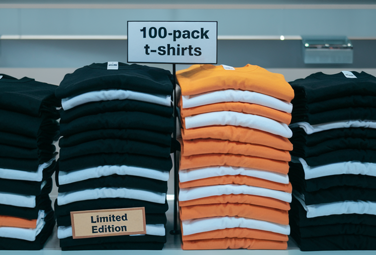 100 Pack Tees - Great Customer Give Aways - MASTER