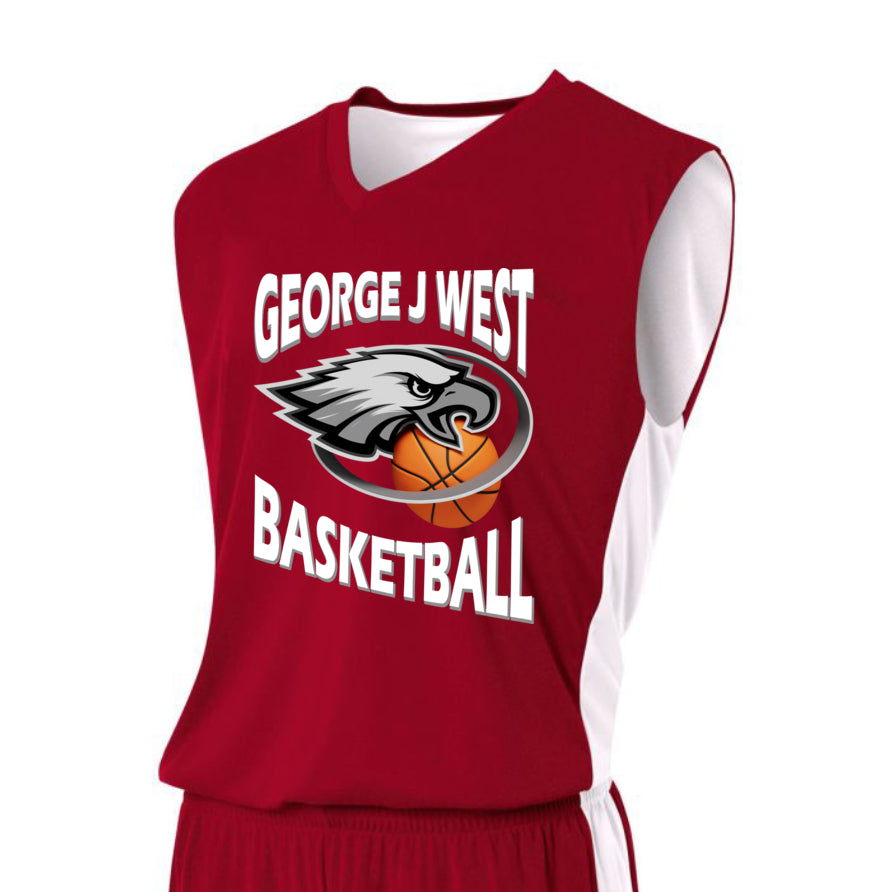 Jersey Youth - A4 Apparel NB2320 Unisex Reversable - George J West - Basketball