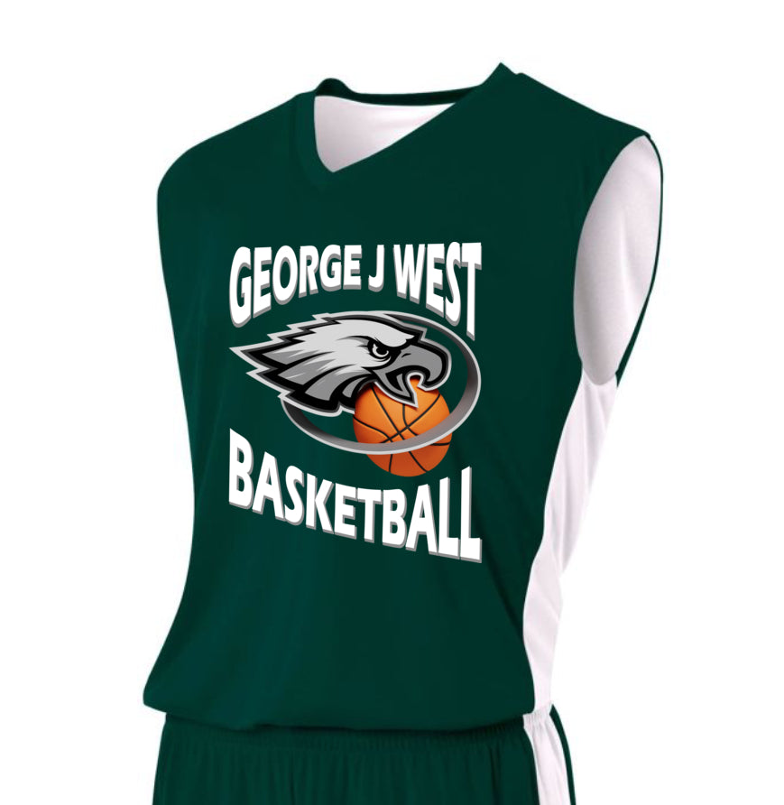 Jersey Youth - A4 Apparel NB2320 Unisex Reversable - George J West - Basketball