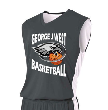 Jersey Youth - A4 Apparel NB2320 Unisex Reversable - George J West - Basketball