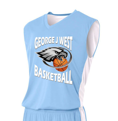Jersey Youth - A4 Apparel NB2320 Unisex Reversable - George J West - Basketball