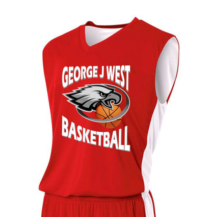 Jersey Youth - A4 Apparel NB2320 Unisex Reversable - George J West - Basketball