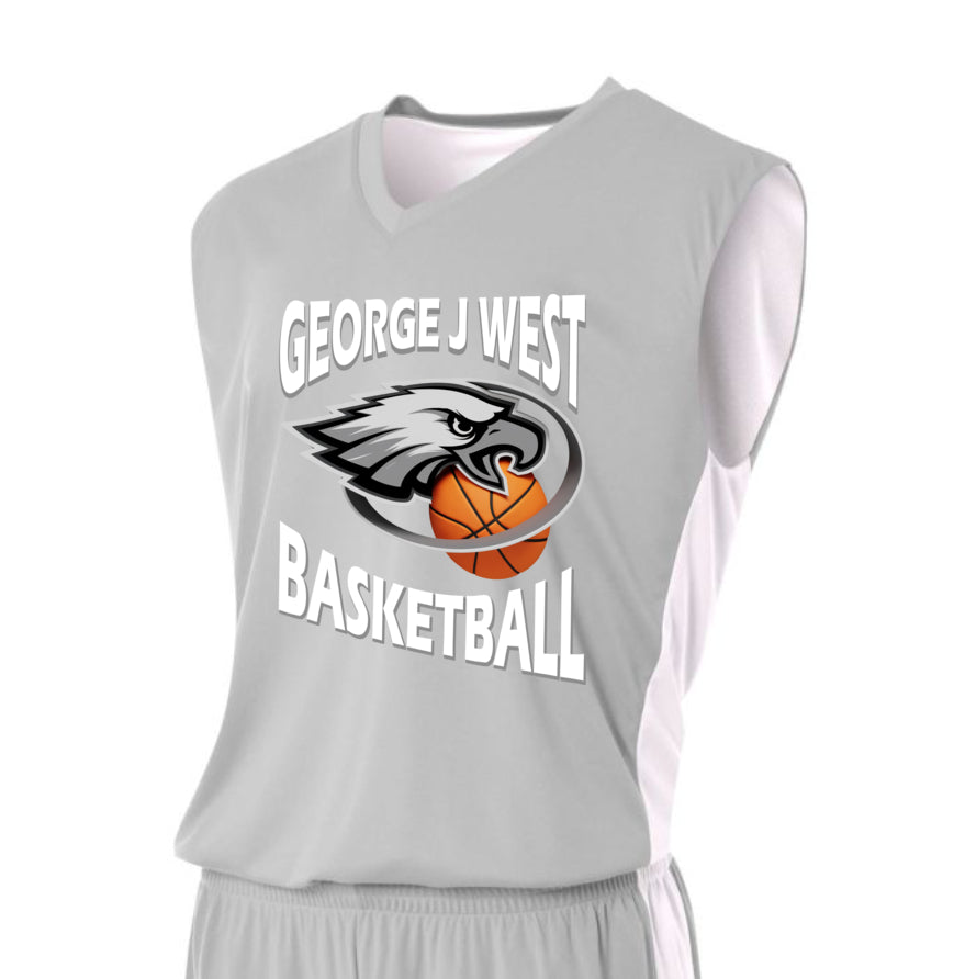 Jersey Youth - A4 Apparel NB2320 Unisex Reversable - George J West - Basketball