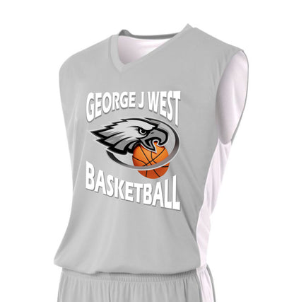 Jersey Youth - A4 Apparel NB2320 Unisex Reversable - George J West - Basketball