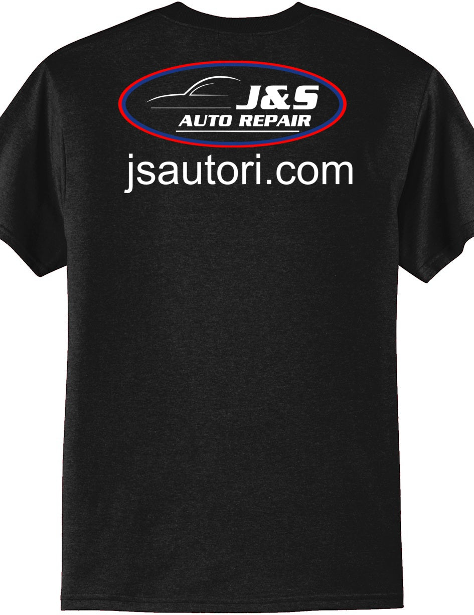 Economy T-Shirt - Port & Co. Core Blend Tee PC55 - J&S Auto Repair
