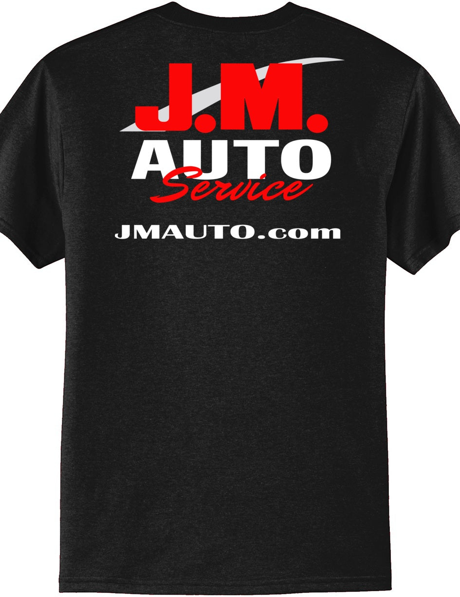 Economy T-Shirt - Port & Co. Core Blend Tee PC55 - JM Auto Service