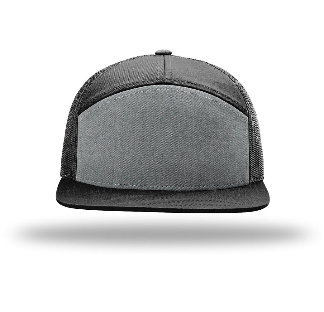 Richardson 168 - Heather Grey/ Black/ Black