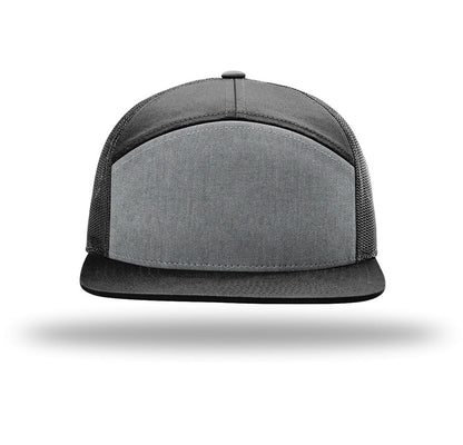 Richardson 168 - Heather Grey/ Black/ Black