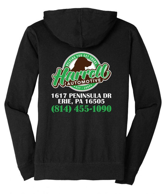 FULL ZIP HOODIE - District  Jersey - Harrells Automative