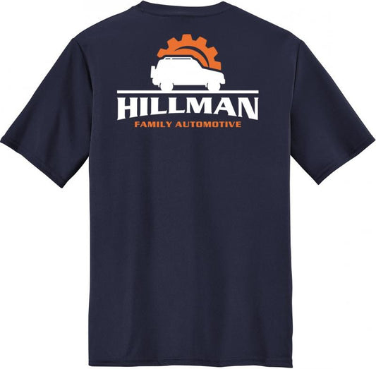 T-SHIRT - Moisture Wicking Performance PC380 - Hillman Family Automotive