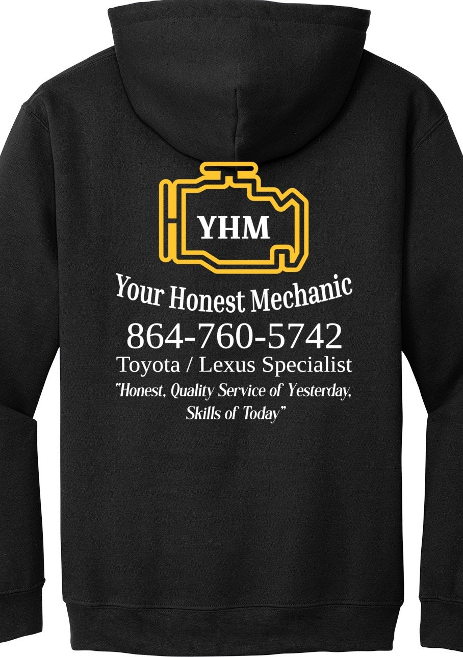 Hoodie - Fleece Pullover -  PC78H - Your Honest Mechanic