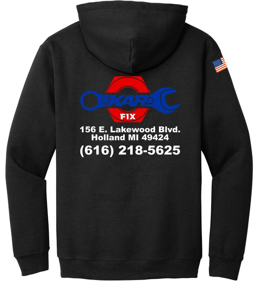 HOODIE - Adult Unisex Heavy Blend G185 - Kar Fix