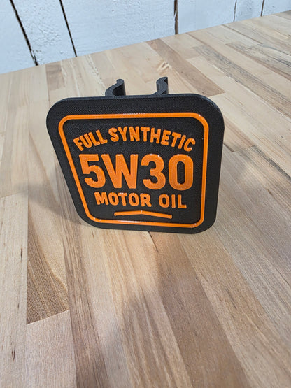 Snap-On Oil ID Tags for Overhead Reels – 3.5" x 3.5"