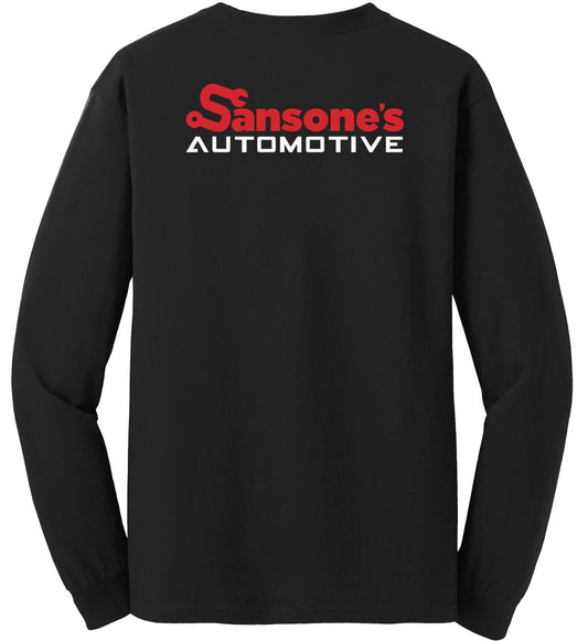 LONG SLEEVE T-SHIRT - Adult Unisex Heavy Blend G540 - Sansones Automotive