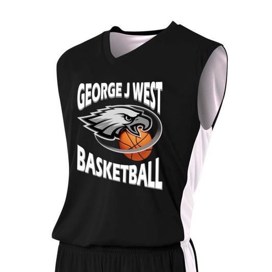 Jersey Youth - A4 Apparel NB2320 Unisex Reversable - George J West - Basketball
