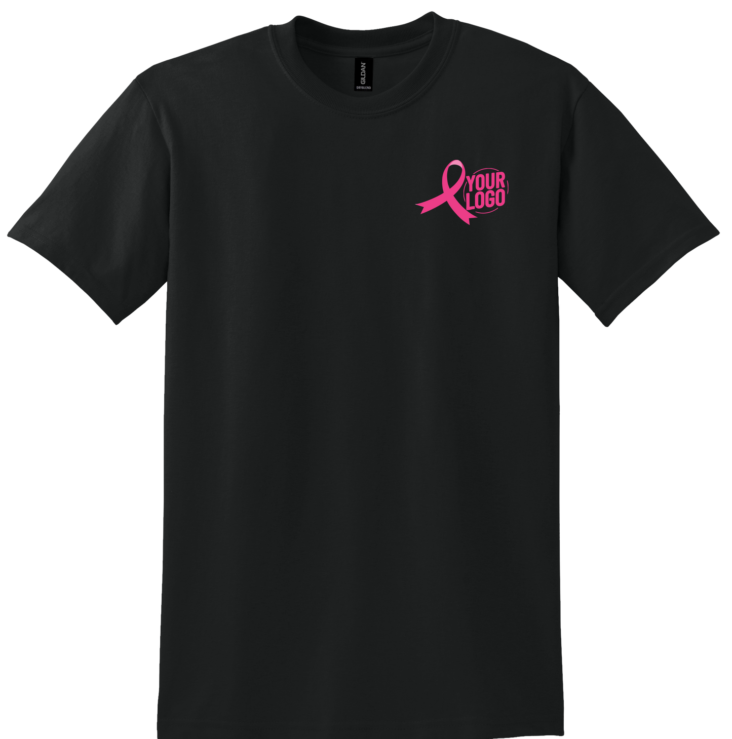 Brakes for Breasts - Tech Tee - Black - Gildan DryBlend 8000
