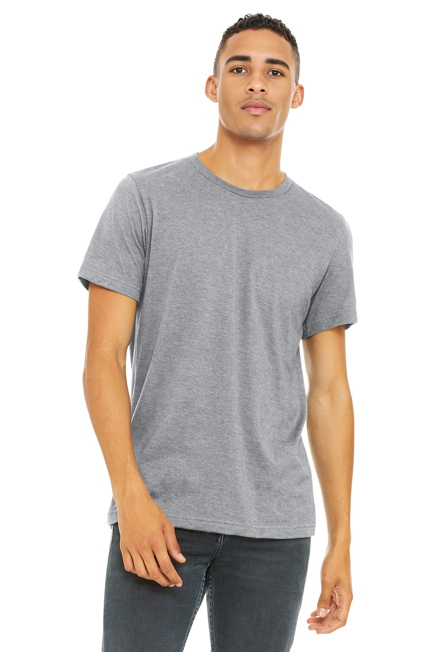 BELLA+CANVAS® Unisex Heather CVC Short Sleeve Tee - BC3001CVC