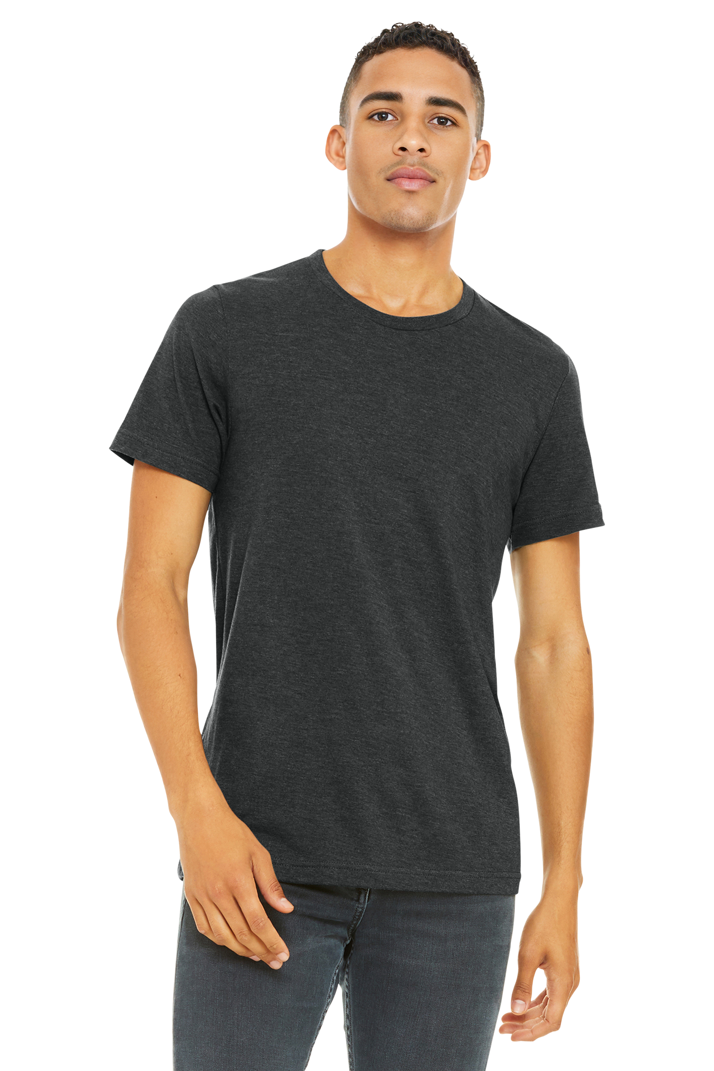 BELLA+CANVAS® Unisex Heather CVC Short Sleeve Tee - BC3001CVC