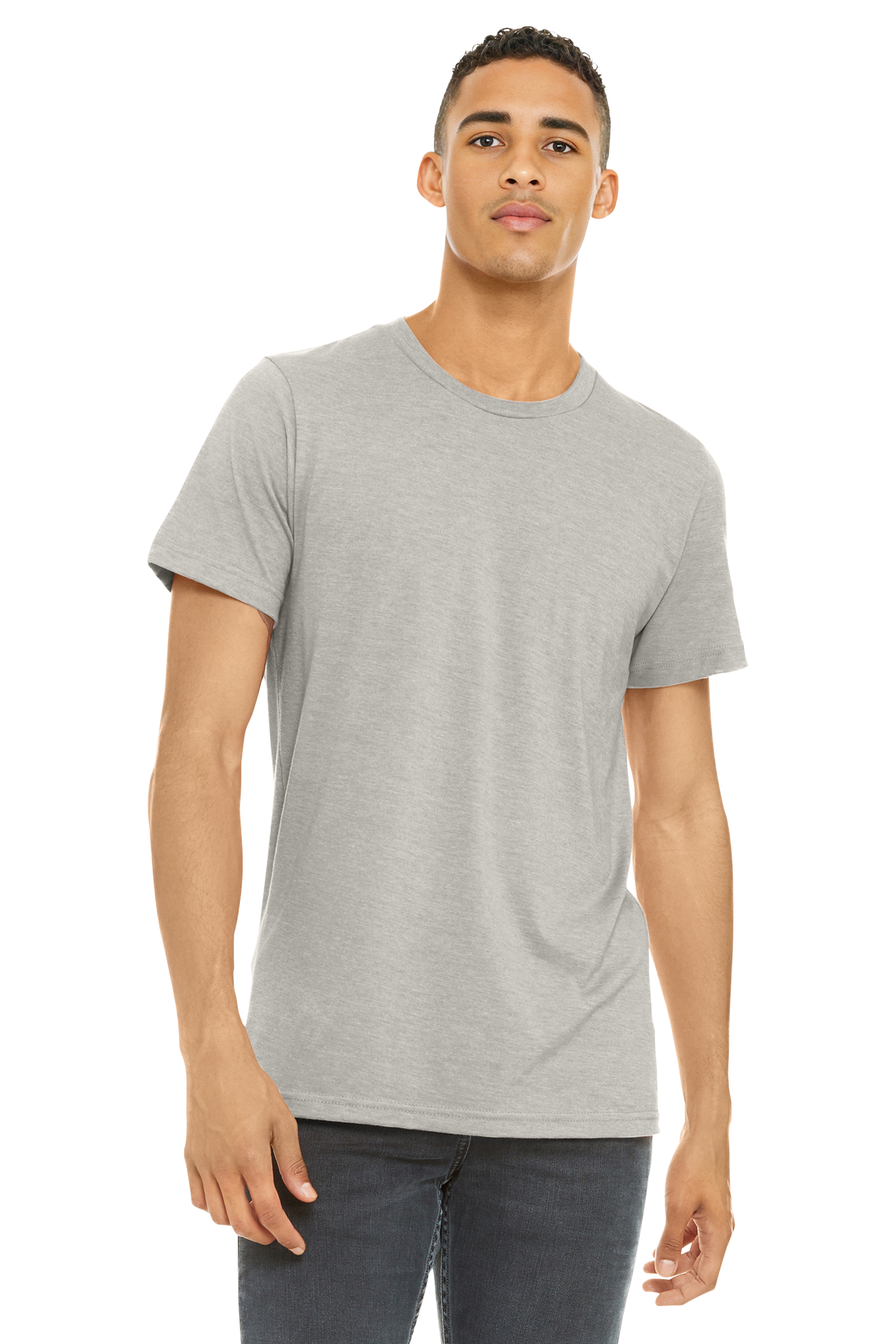 BELLA+CANVAS® Unisex Heather CVC Short Sleeve Tee - BC3001CVC