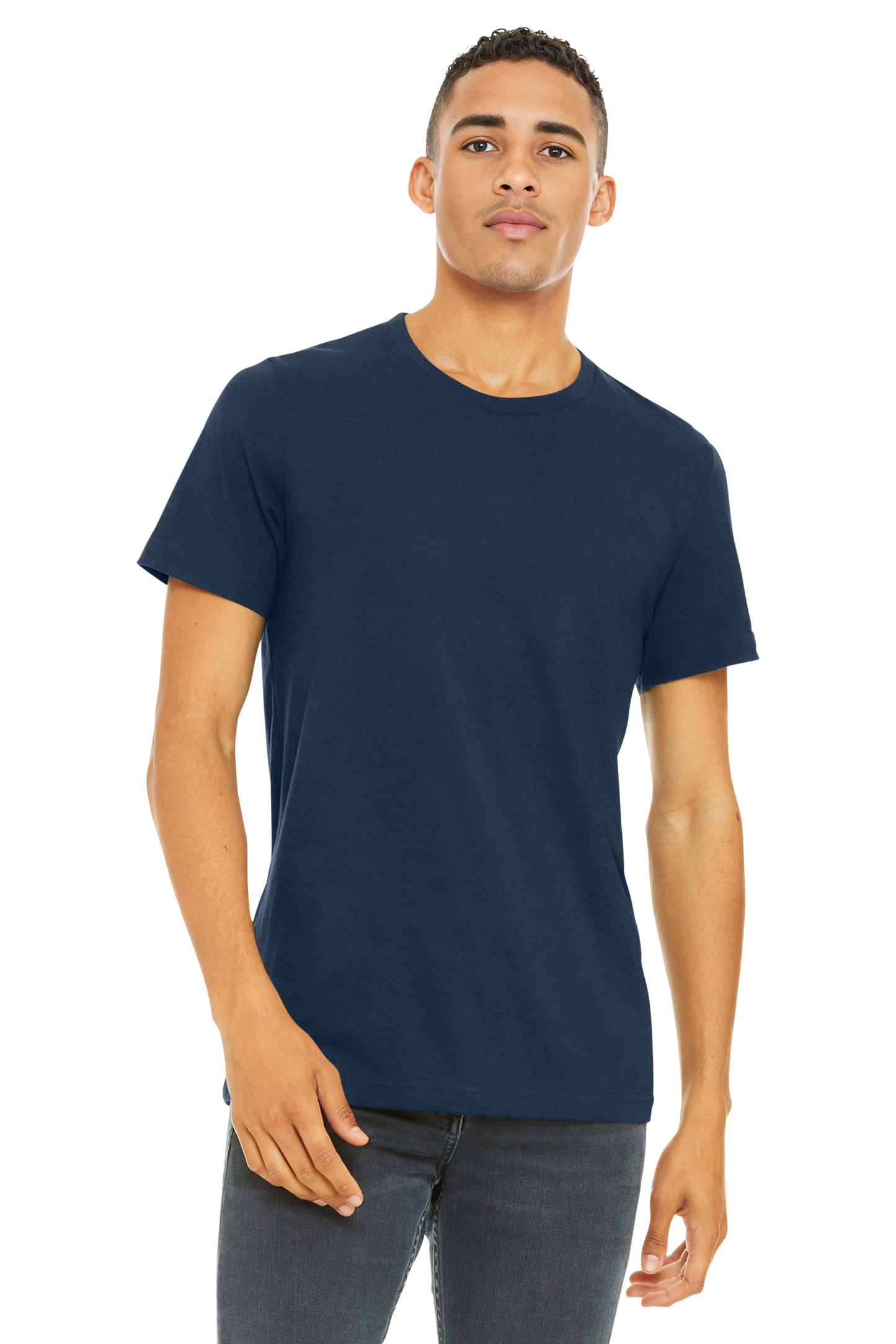 BELLA+CANVAS® Unisex Heather CVC Short Sleeve Tee - BC3001CVC