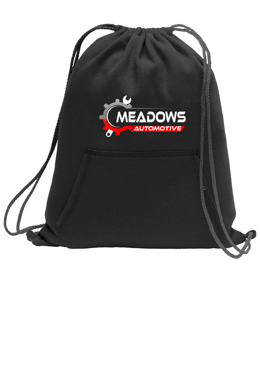 Fleece Sweatshirt Cinch Pack with Pocket BG614- Meadows Motors