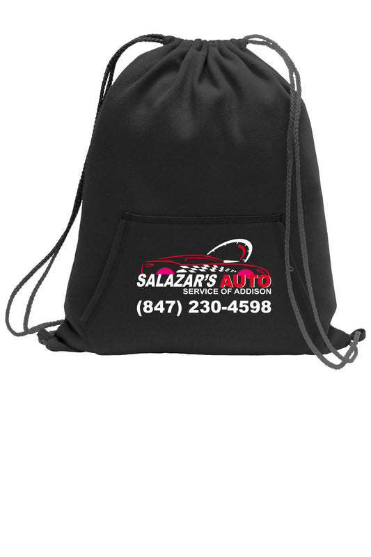 Fleece Sweatshirt Cinch Pack with Pocket BG614- Salazars Auto