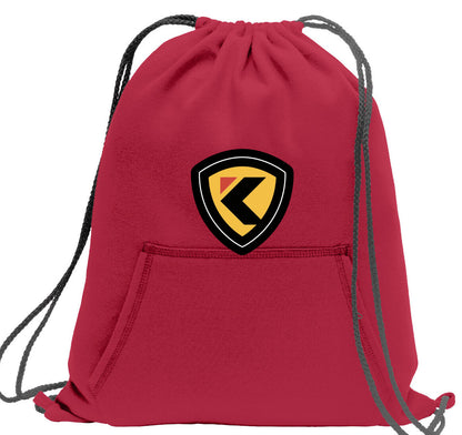 Tote - Core Fleece Sweatshirt Cinch Pack BG614 - Kinetech Motor Werks